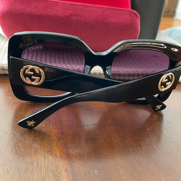 Gucci GG0083s Black Sunglasses - Picture 8 of 10
